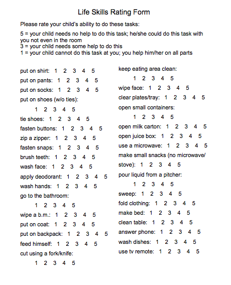 Start of Year Questionnaires - The Autism Helper