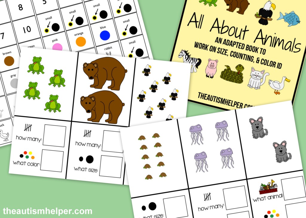 all about animals - The Autism Helper 