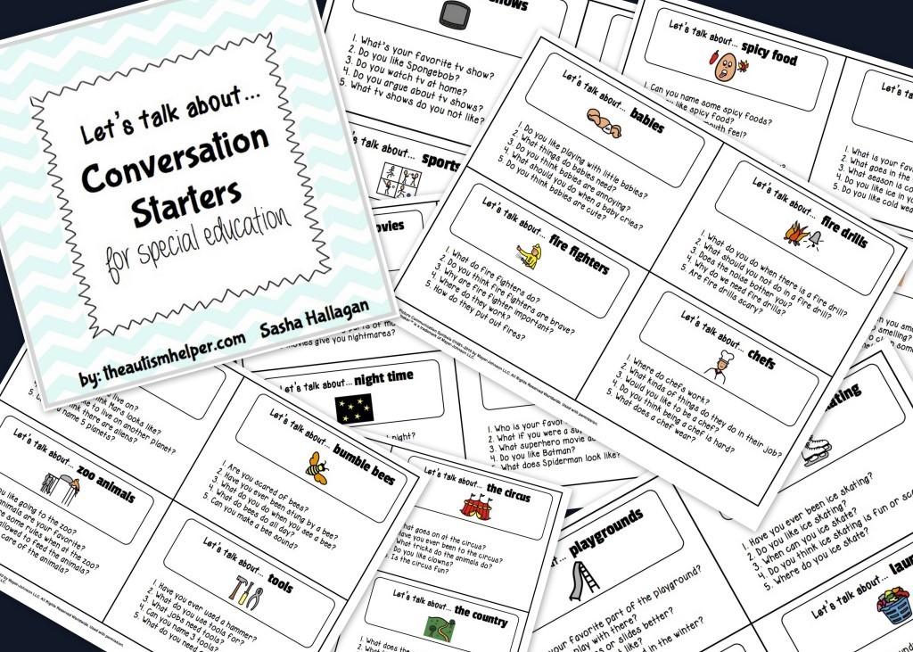 Social Greetings Prompt Cards - Conversation Support