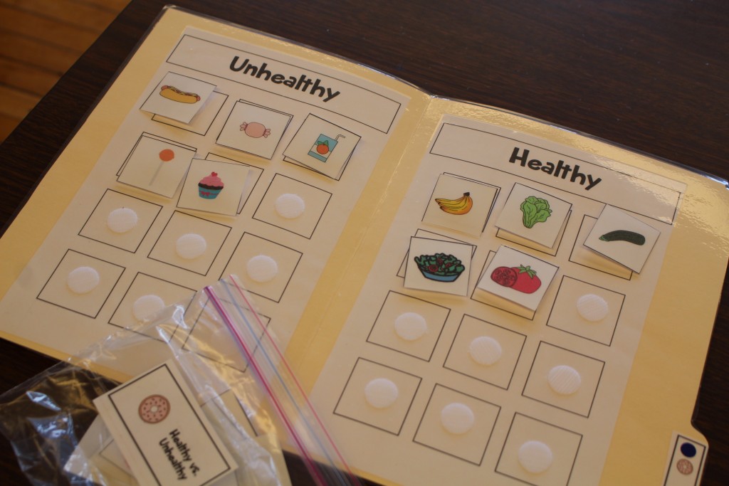 File Folder Activities for Advanced Sorting - The Autism Helper