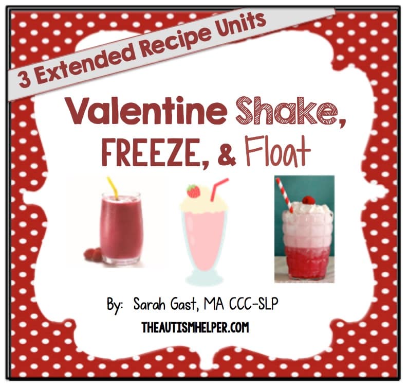 Valentine Shakes, Freezes, & Floats