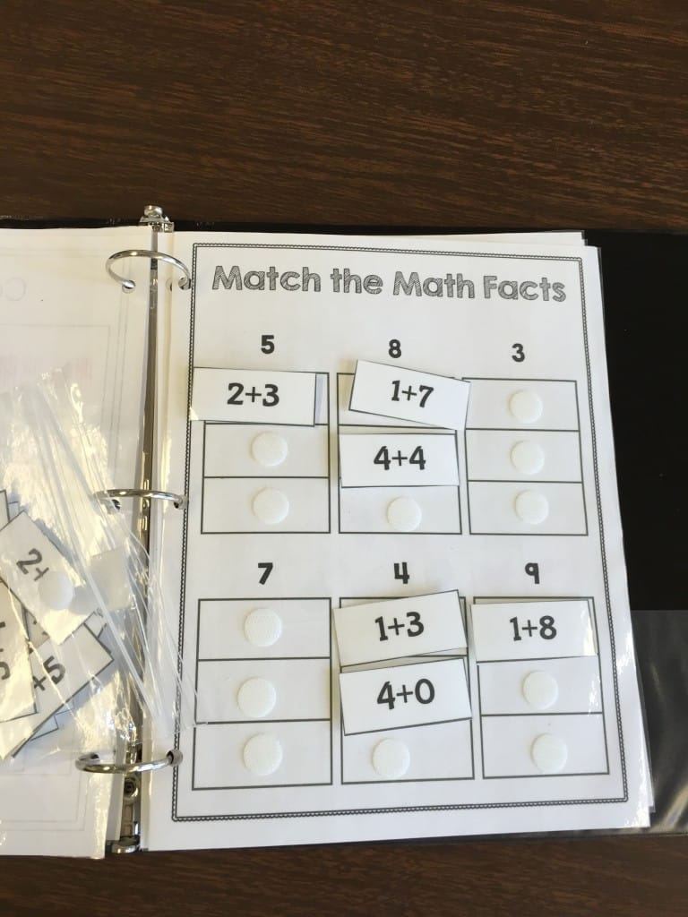 Interactive Math Work Books - The Autism Helper