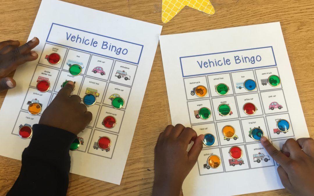 Vehicle Bingo Fun!