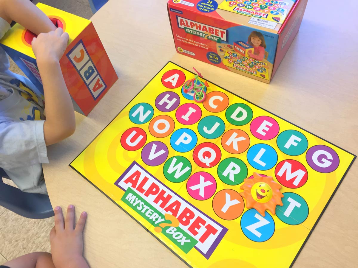 The Mystery Box at Lakeshore Learning