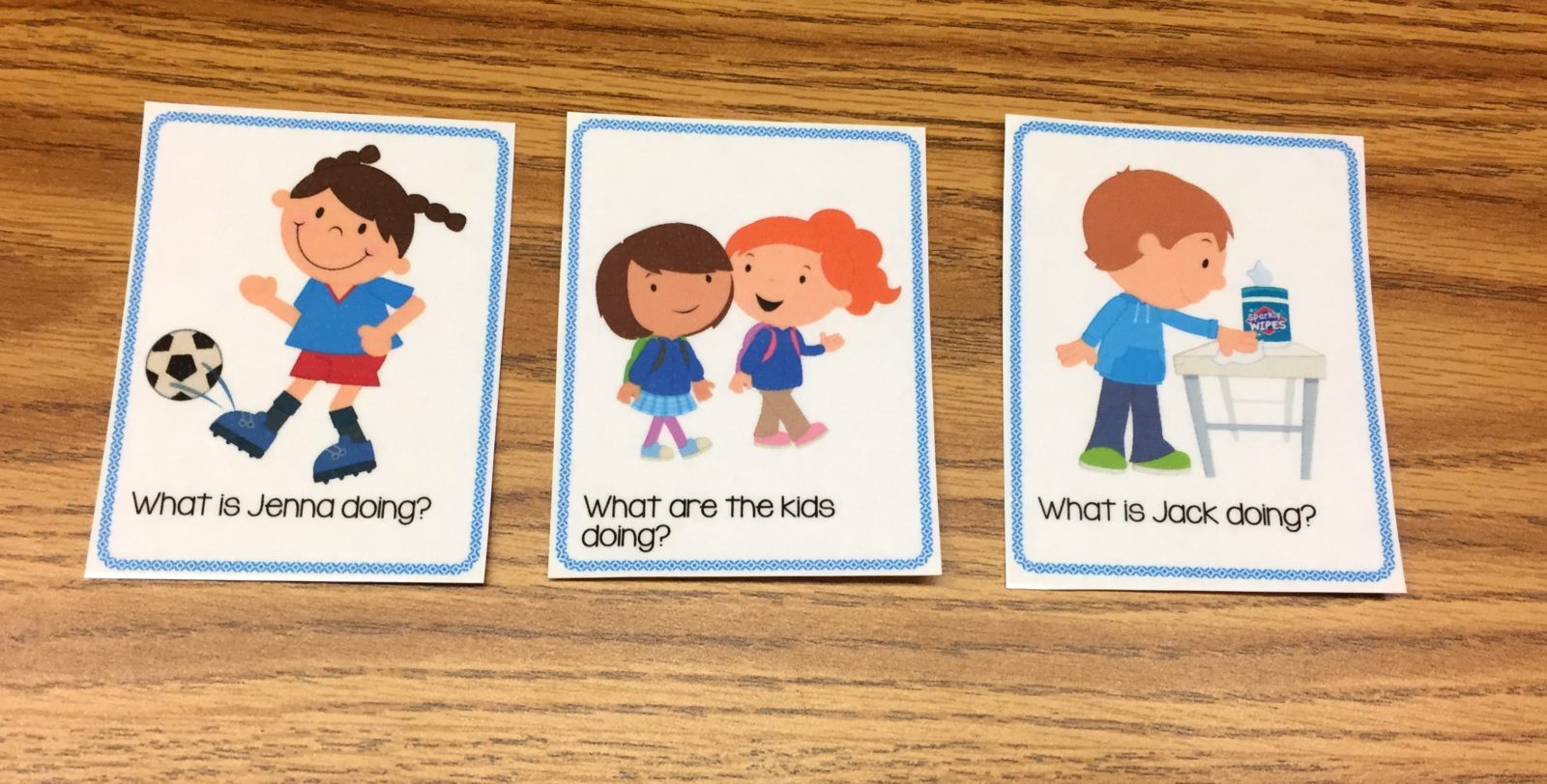 My “Go To” Question Task Cards - The Autism Helper