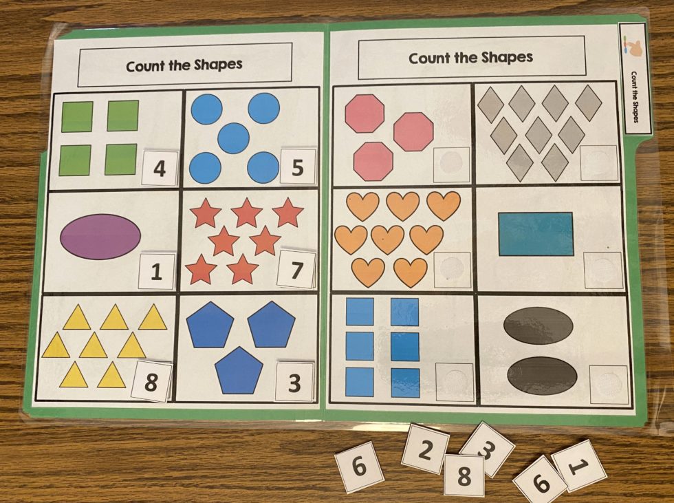 Shape Themed File Folder Activities - The Autism Helper