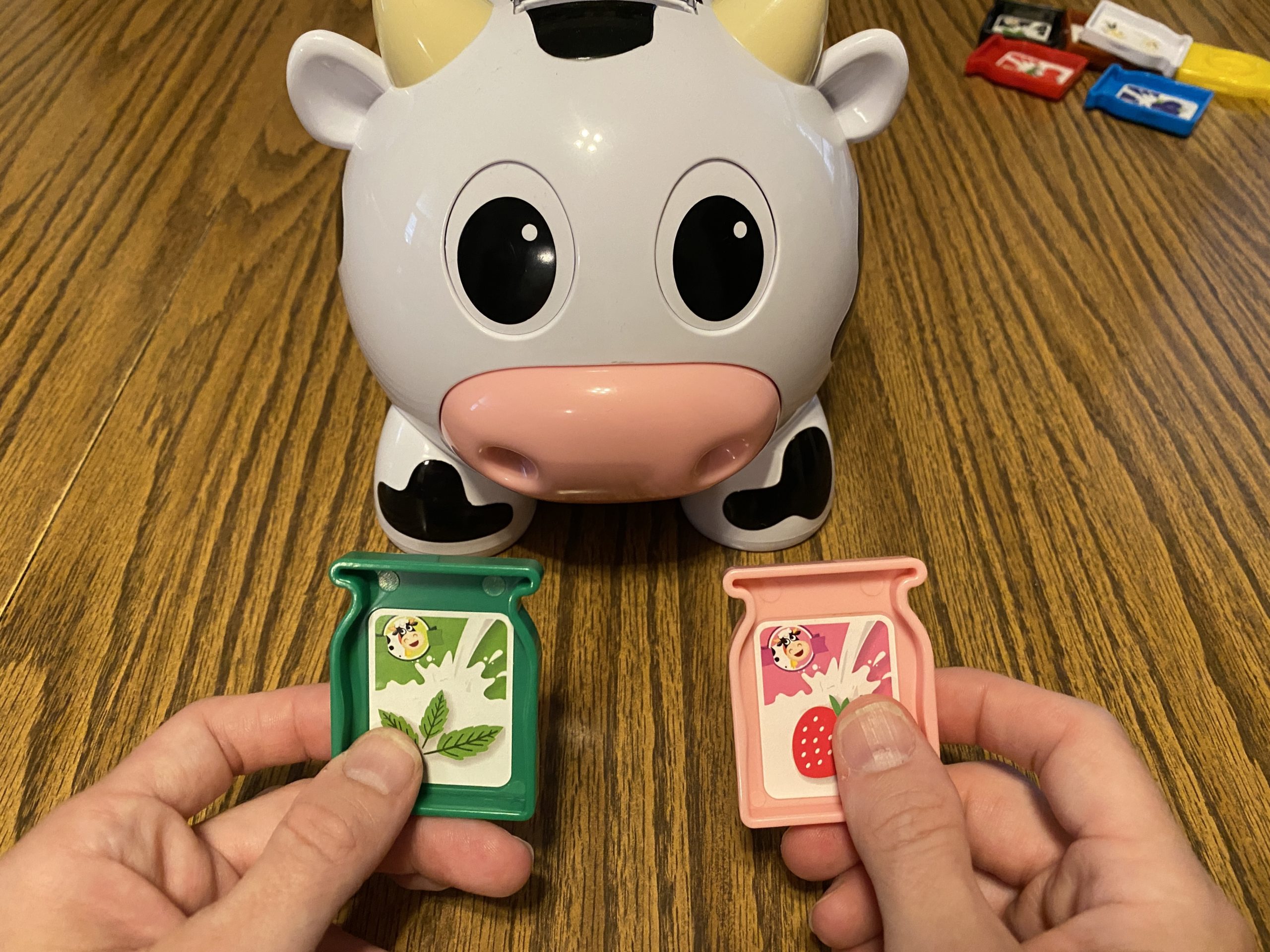 cow choice of 2 green or pink
