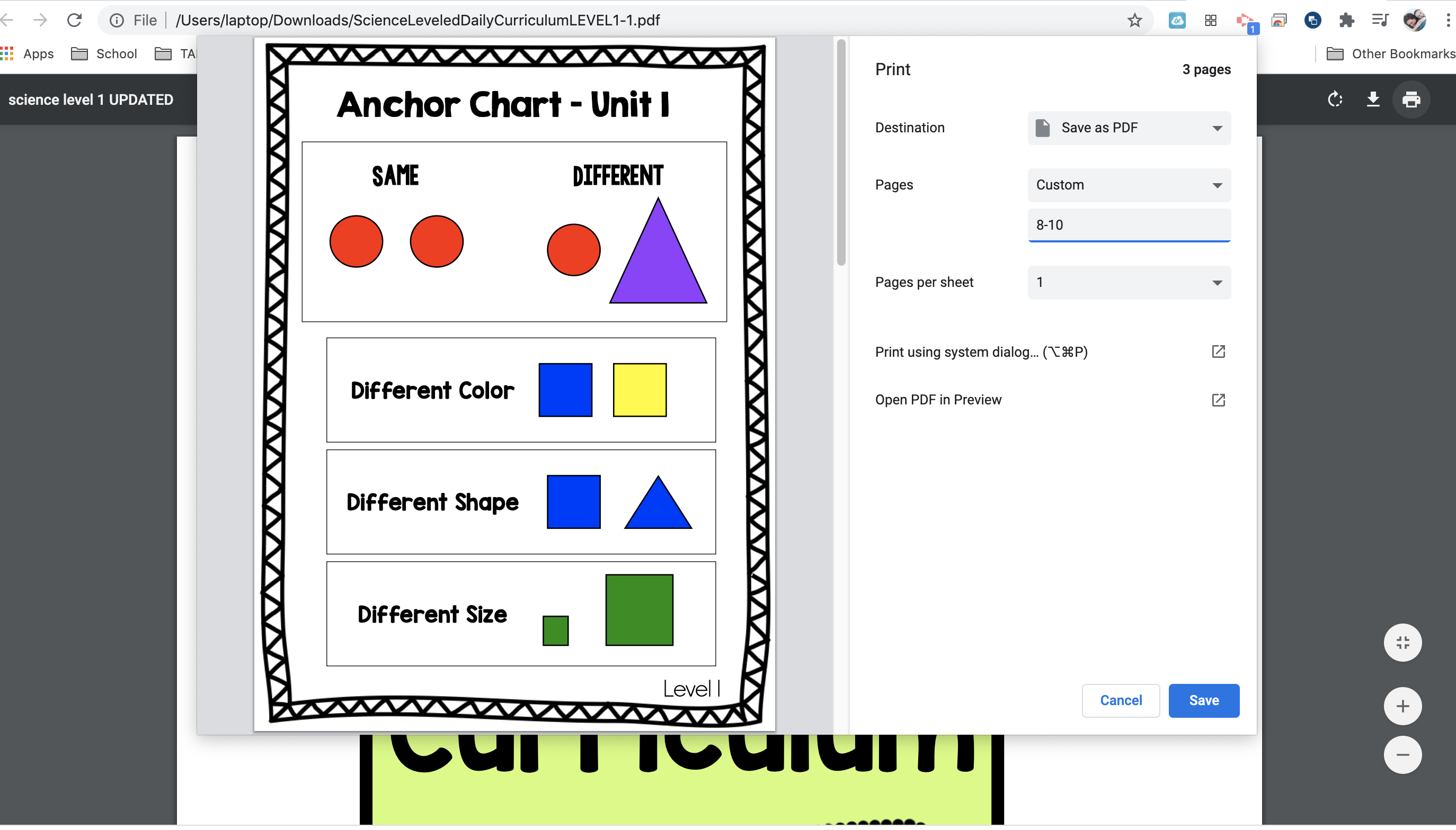 Using Leveled Daily Curriculum with SeeSaw