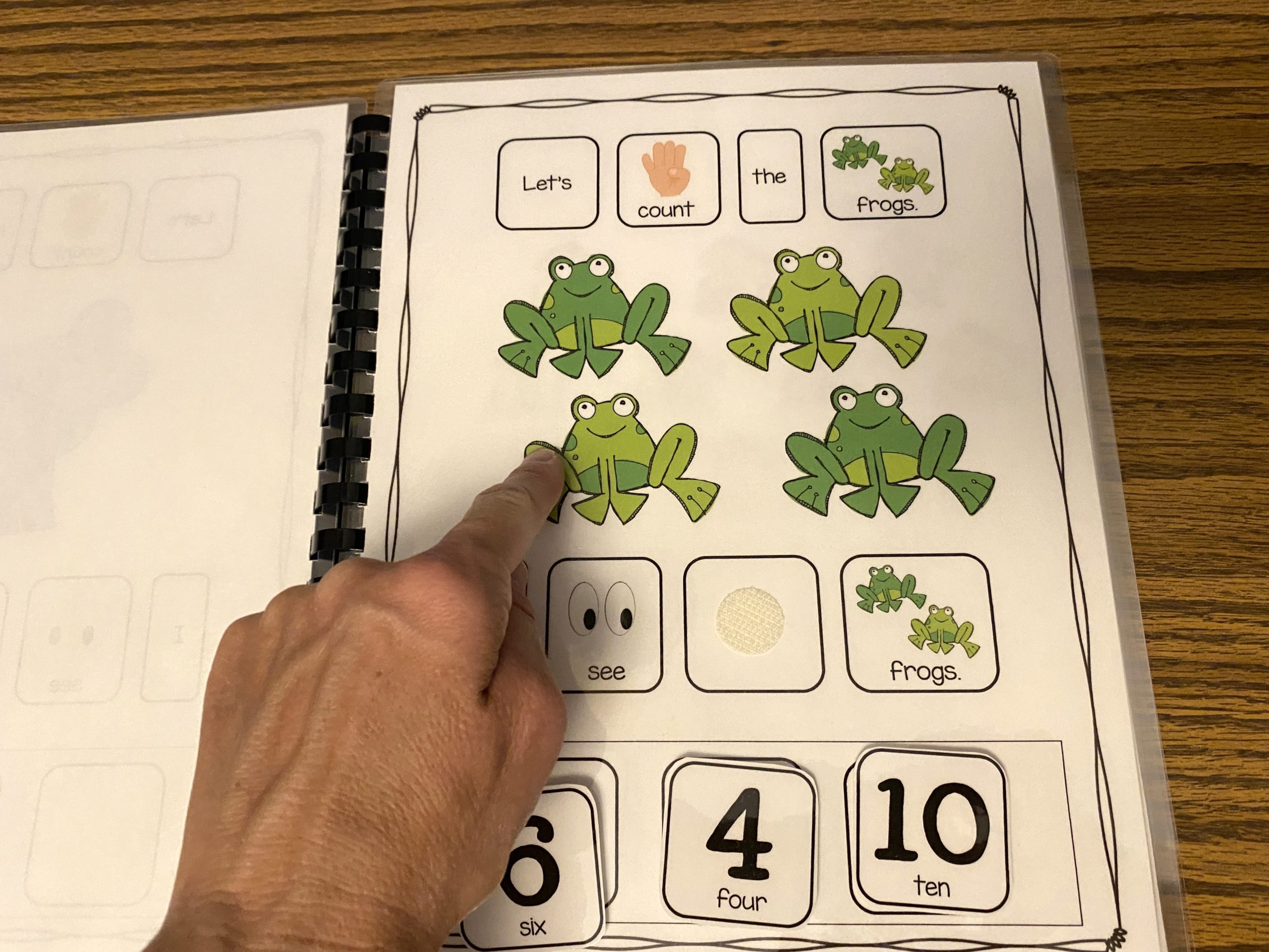 lets count the animals frogs