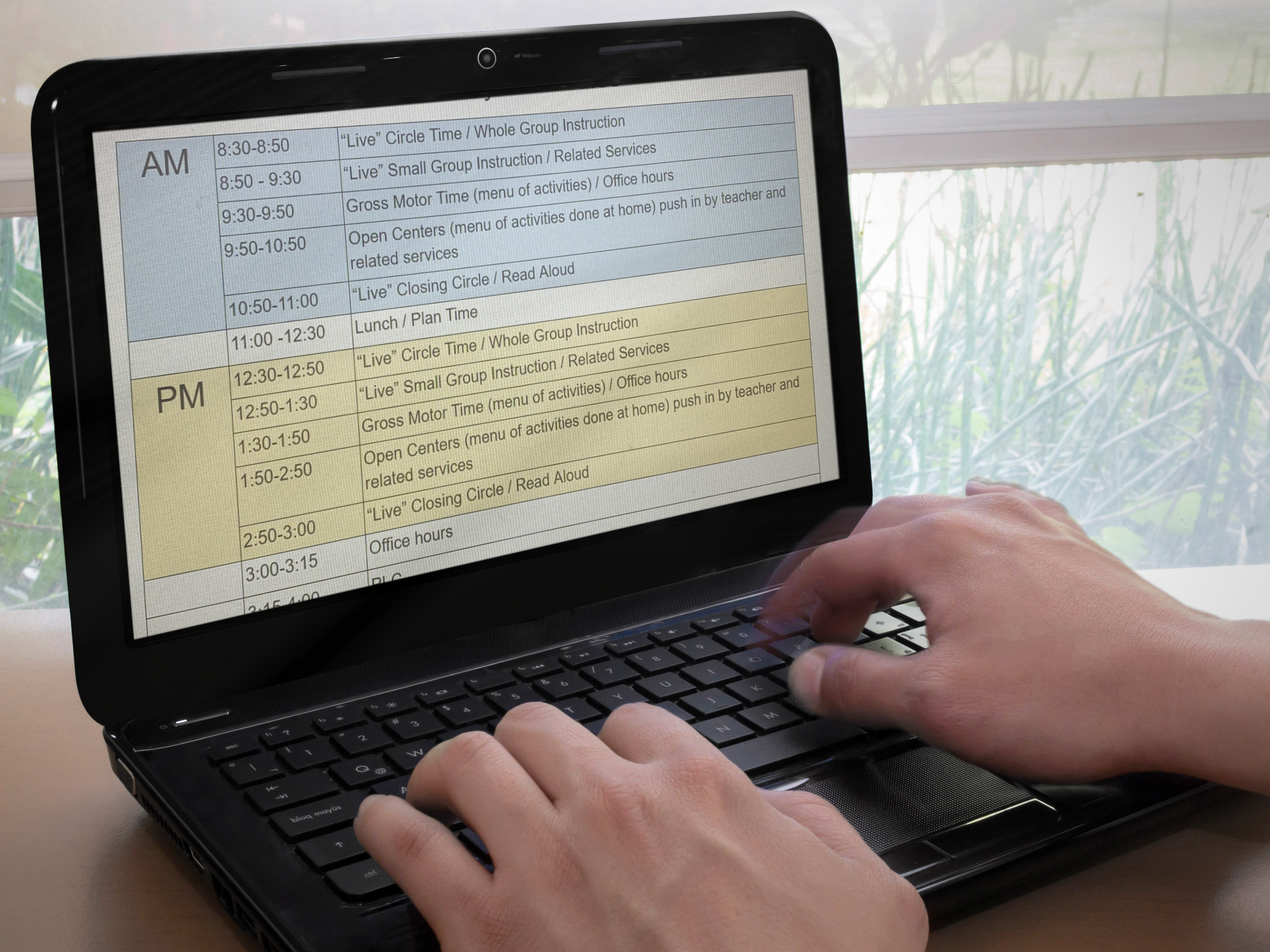 managing schedules remote schedule
