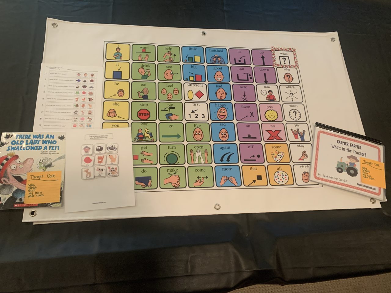 Using Core Language Boards During Storytime - The Autism Helper