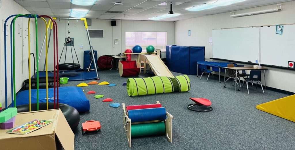 This is a photo of a sensory room.