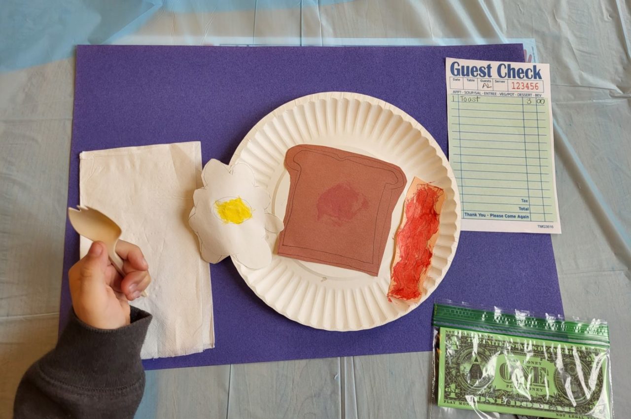 Student Restaurant Activity Focus on Five: Classroom Restaurant Experience - The Autism Helper
