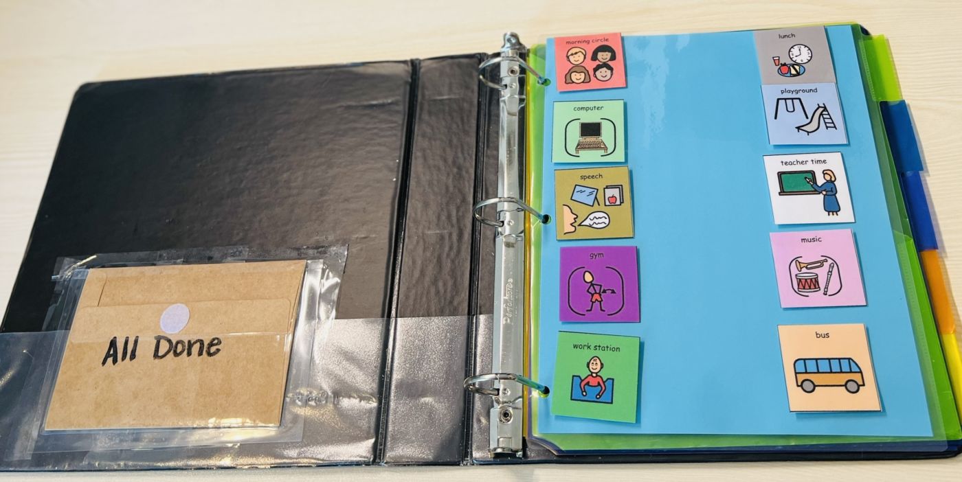 Color Coded Student Schedules The Autism Helper