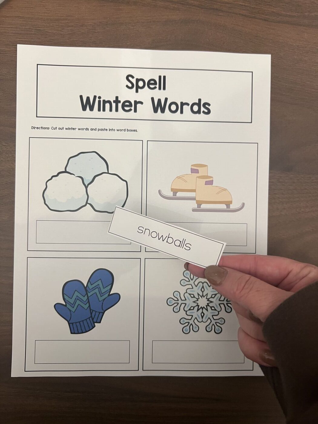 Teaching Seasonal Vocabulary