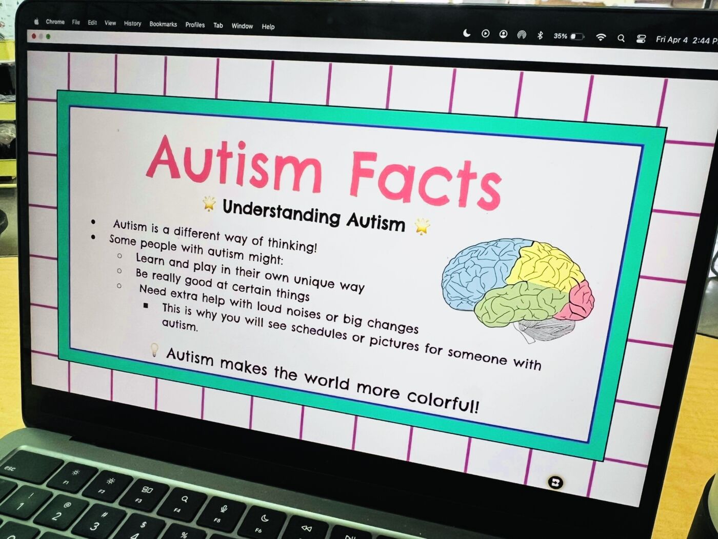 Autism Acceptance Week 7