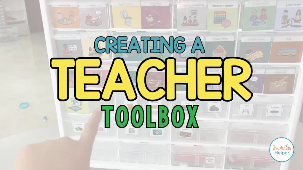 How I Organize Visuals in My Special Ed Classroom